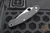 OLD Spyderco Military Folding Knife- Compression Lock- Modified Clip Point- Black G-10- Satin Blade C36GP2