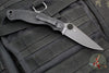 Spyderco Military 2 Folding Knife- Modified Clip Point- Black G-10 Scales- Black Blade C36GPBK2