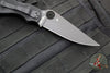 Spyderco Military 2 Folding Knife- Modified Clip Point- Black G-10 Scales- Black Blade C36GPBK2