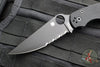 Spyderco Military 2 Folding Knife- Modified Clip Point- Black G-10 Scales- Black Part Serrated Blade C36GPSBK2