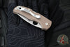 Spyderco Native 5 Lockback Folder- Brown G-10 Handle- Satin 15V Steel Blade C41GPBN15V5