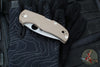 Spyderco Native 5 Lockback Folder- Brown G-10 Handle- Satin 15V Steel Blade C41GPBN15V5