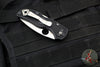 Spyderco Native 5 Lockback Knife- Black Handle- Satin Flat Ground Blade C41PBK5