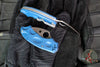 Spyderco Meerkat Knife- Phantom Lock- Lightweight Cobalt Blue FRN Handle- Satin SPY27 Steel Blade C64PCBL
