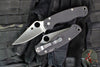 Spyderco Paramilitary 2 Black with Satin CPM S30V Steel Folder C81GP2