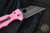 Spyderco Yojimbo- Wharncliffe- Pink G-10 Handle- Black S30V Steel Blade SPRINT RUN C85GPNBKP2