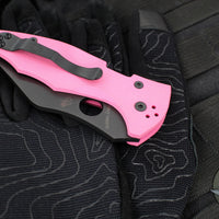 Spyderco Yojimbo- Wharncliffe- Pink G-10 Handle- Black S30V Steel Blade SPRINT RUN C85GPNBKP2