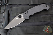 Spyderco Manix 2 XL Folder- Black G-10 Handle- Black CPM S30V Steel C95GPBBK2
