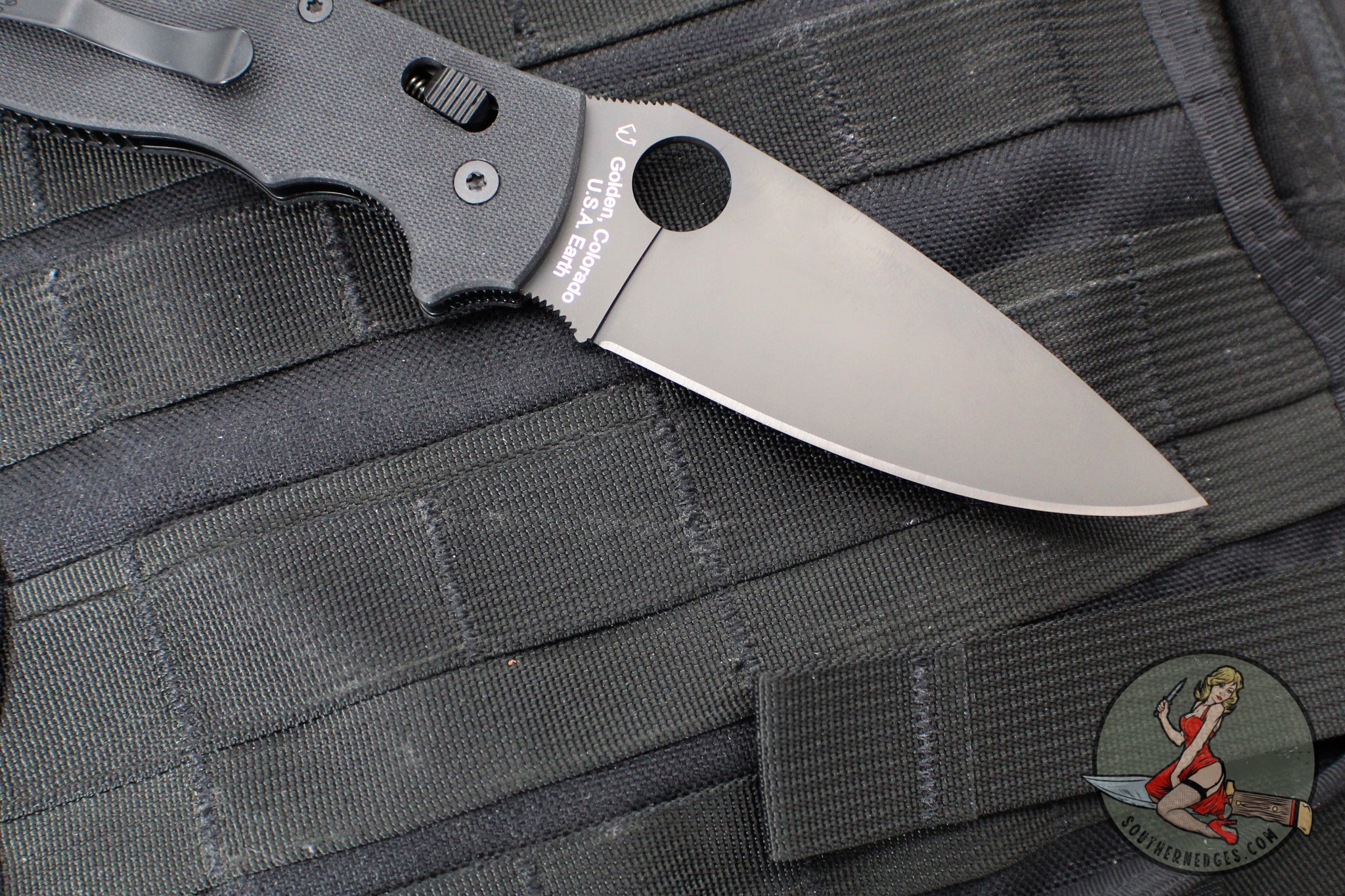 Spyderco Manix 2 XL Folder- Black G-10 Handle- Black CPM S30V Steel C9 ...