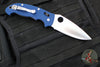 Spyderco Manix 2 XL Folder- Cobalt Blue G-10- Satin SPY27 Steel Blade C95GPCBL2