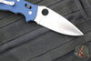 Spyderco Manix 2 XL Folder- Cobalt Blue G-10- Satin SPY27 Steel Blade C95GPCBL2