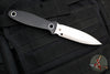 Spyderco Nightstick Fixed Blade Knife- Black G-10 Handle with Satin Blade FB47GP