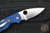 Spyderco Native 5 Lockback Folder- Cobalt Blue G-10 Handle- Satin SPY27 Steel Blade C41GPCBL5