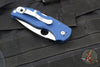 Spyderco Native 5 Lockback Folder- Cobalt Blue G-10 Handle- Satin SPY27 Steel Blade C41GPCBL5
