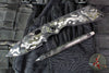 Strider Knives & Blackside Customs Set- Special Foil Camo SMF and Blackside Black Multicam Pen