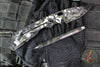 Strider Knives & Blackside Customs Set- Special Foil Camo SMF and Blackside Black Multicam Pen