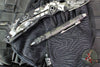 Strider Knives & Blackside Customs Set- Special Foil Camo SMF and Blackside Black Multicam Pen