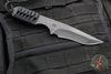 Strider Knives WP Recurve Style Fixed Blade with Black Cord Handle