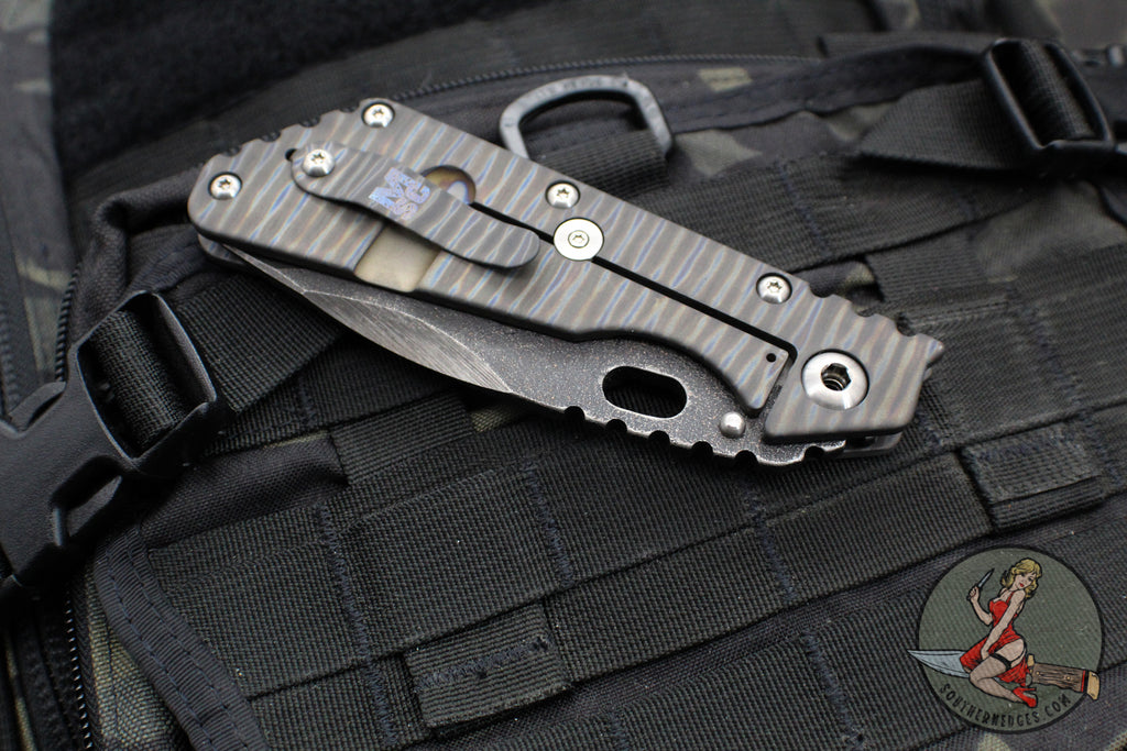 Mick Strider Custom XL-Grandpa Finished Drop Point Nightmare Grind- Do ...