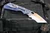 Mick Strider Custom XL Folder Tanto Nightmare Grind Strike Plate Titanium Double Gunner Grip Titanium Handle