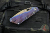 Mick Strider Custom XL Folder Tanto Nightmare Grind Strike Plate Titanium Double Gunner Grip Titanium Handle