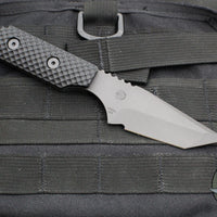 Strider Knives DB- Tanto Edge- Thin Stock- Black Gunner Grip