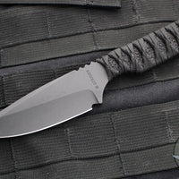 Strider Knives DB- Spearpoint- Thin Stock- Bastenelli Black Cord Wrapped Handle