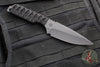 Strider Knives DB- Spearpoint- Thin Stock- Bastenelli Black Cord Wrapped Handle