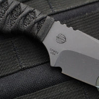 Strider Knives DB- Spearpoint- Thin Stock- Bastenelli Black Cord Wrapped Handle