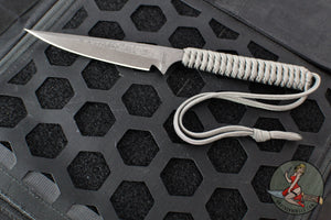 Strider Knives Fixed Blade- Small Fighter- Grey Cord SMF9