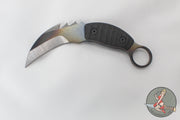 Strider Knives Karambit PS - Strike Plate Titanium Blade Carbon Fiber Scale