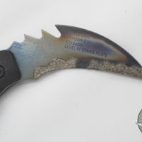 Strider Knives Karambit PS - Strike Plate Titanium Blade Carbon Fiber Scale