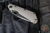 Strider SMF Folder- Spear Point- CC- Double Gunner Grip Titanium Handle- Black Finished Blade- Black Hardware