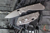 Mick Strider Performance Series SMF Folder- Stonewashed Titanium Handle- Magnacut Stonewash Blade