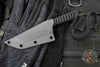 Strider Knives Fixed Blade- Tanto Edge- Black Cord- Black D2 Blade