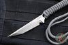 Strider Knives Mini Fighter Fixed Blade- Tanto Edge- Grey Cord "MINIF"