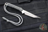 Strider Knives Mini Fighter Fixed Blade- Tanto Edge- Grey Cord "MINIF"