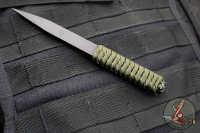 Large Strider Steel Nail with Green Cord- Black Oxide CTS-XHP Stamped- GN3
