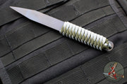 Strider Titanium Nail - Blue/Purple Anodized- Grey/Green Cord