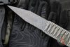 Strider Nail- Titanium- Blued And Zig Zag Flamed- Grey Cord ZIG1