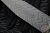 Strider Nail- Titanium- Blued And Zig Zag Flamed- Grey Cord ZIG1