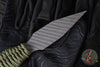 Strider Flamed Titanium Nail -  Push Dagger Configuration- Green Cord