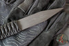 Large Strider Steel Nail- Black Oxide S30V Stamped- Black Cord