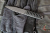 Large Strider Steel Nail- Black Oxide S30V Stamped- Black Cord