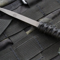 Strider Steel Slender Nail with Black Cord- Black Oxide CTS-XHP Stamped -BK3
