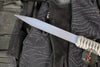 Strider Titanium Nail - Blue/Purple Anodized- Grey Cord