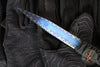 Strider Nail- Titanium- Blued And Flamed- Black Cord "FB3"