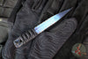 Strider Nail- Titanium- Blued And Flamed- Black Cord "FB3"