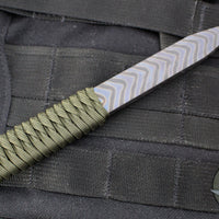 Strider Flamed Titanium Nail With OD Green Cord "GFL1"