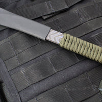 Strider Flamed Titanium Nail With OD Green Cord "GFL1"